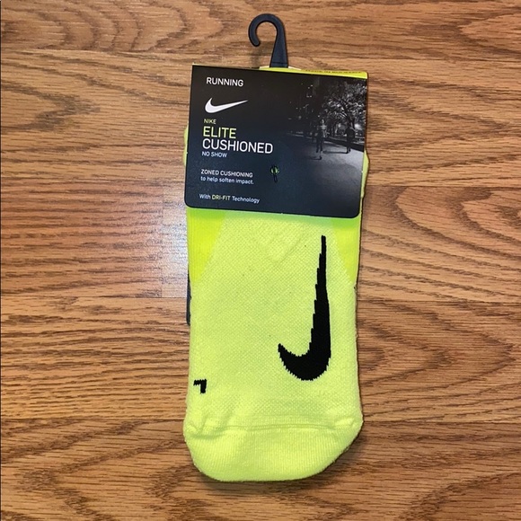 NIKE Elite Cushioned NO SHOW Socks - Picture 1 of 2